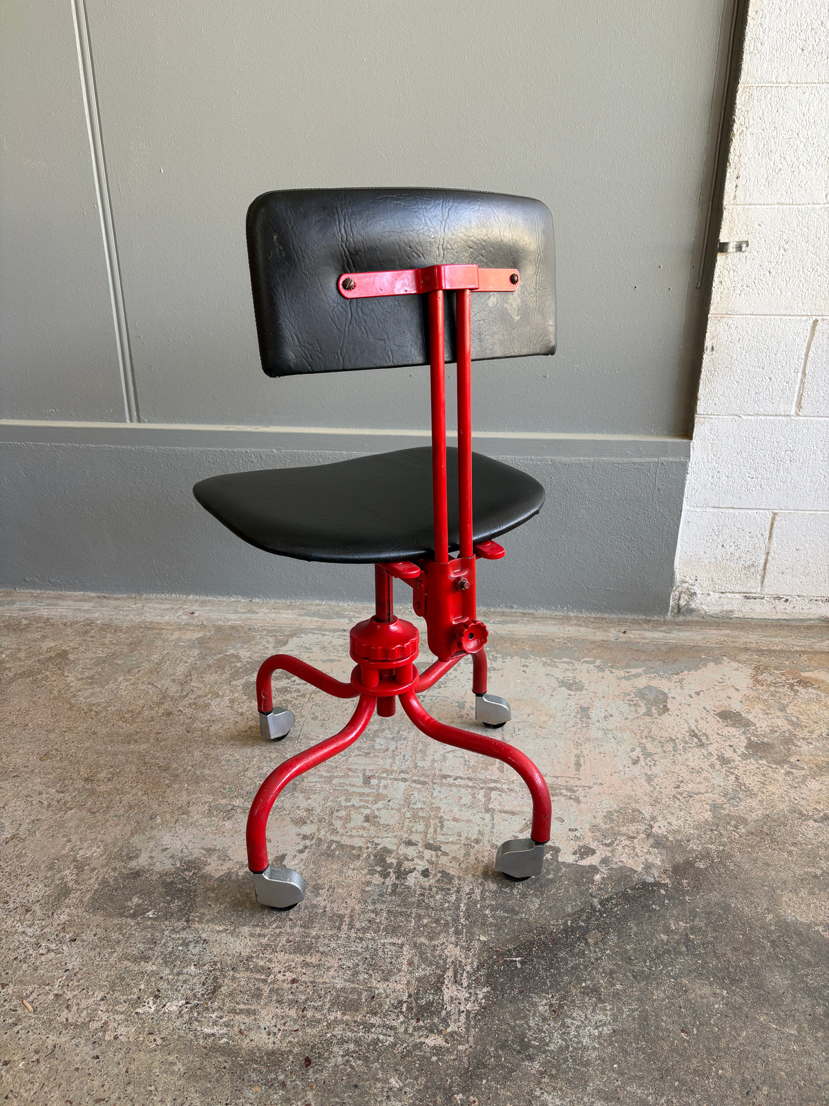 1950s Industrial Machinists Drafting Chair