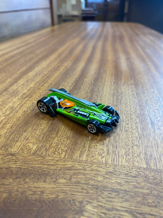 2000 Hot Wheels Green Vulture Roadster