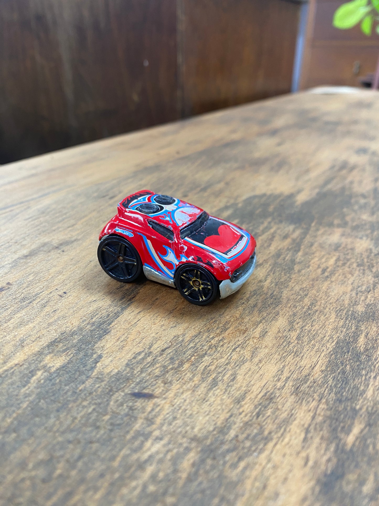 2010 Hot Wheels Rocket Box Red Face