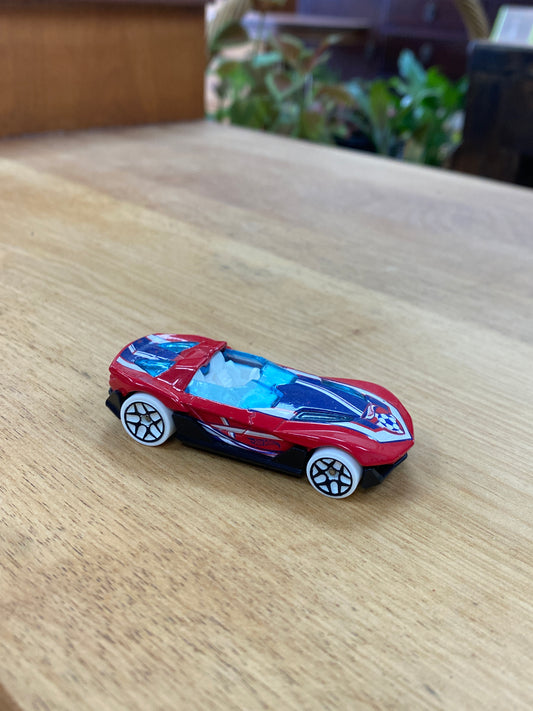 2014 Hot Wheels Yur So Fast YSF Red Soccer Ball