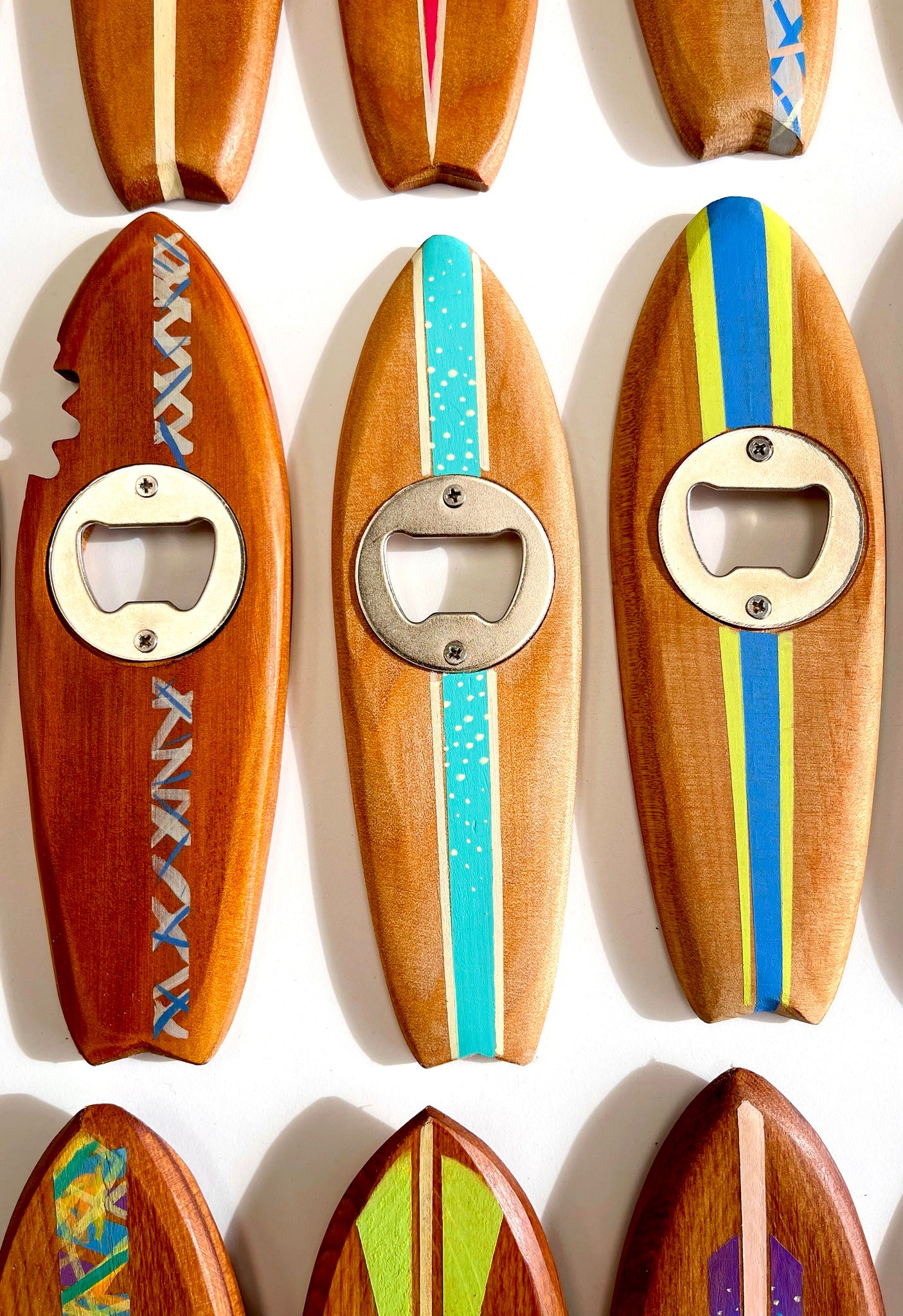 Retro Surfboard Bottle Openers
