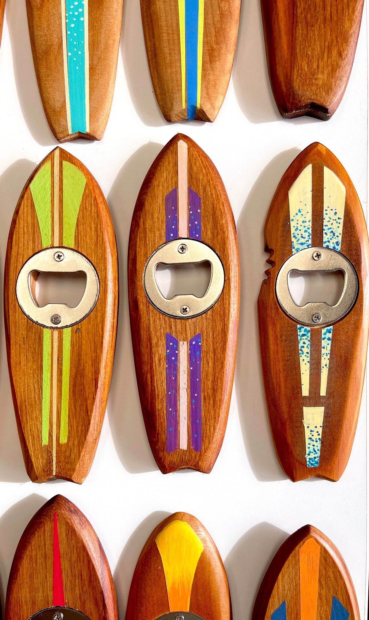 Retro Surfboard Bottle Openers