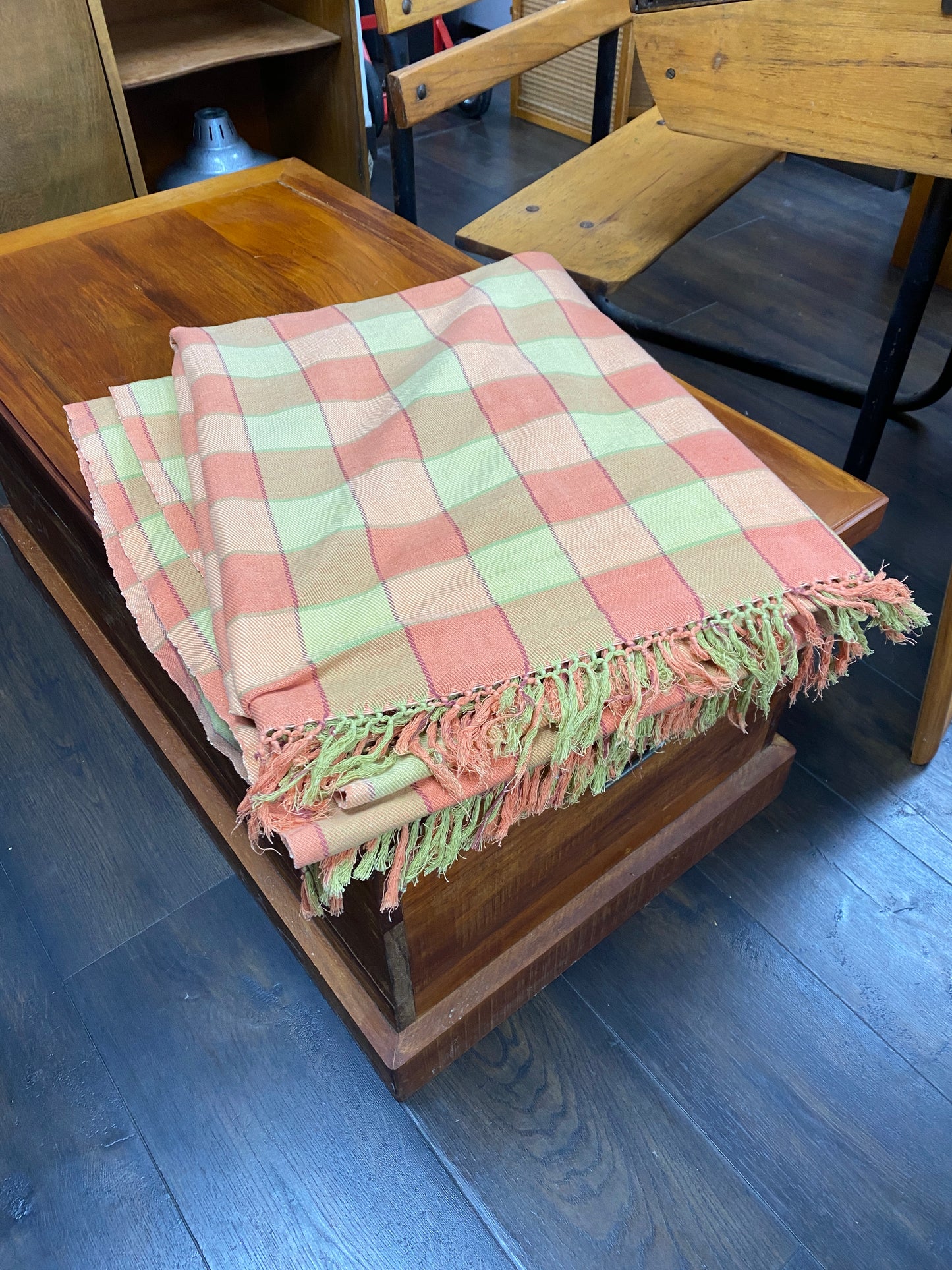 Large Pure Cotton Throw