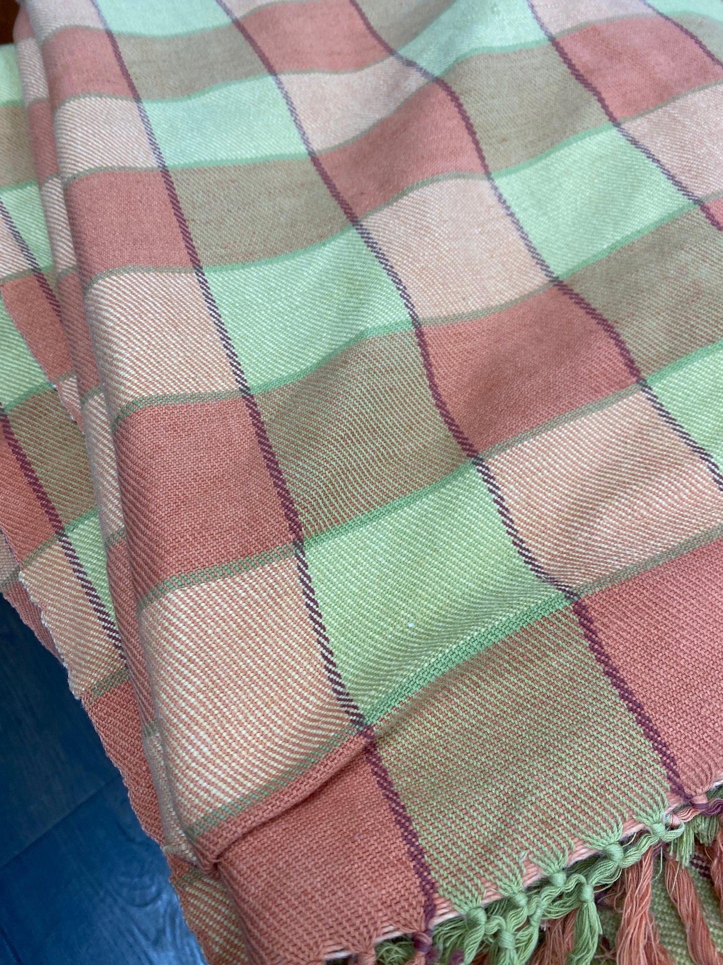 Large Pure Cotton Throw