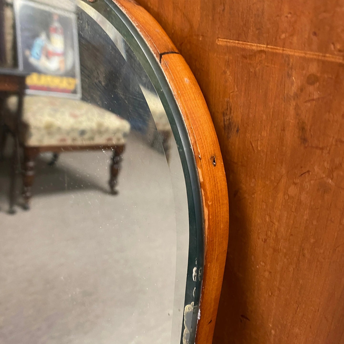 Art Deco Bevelled Mirror