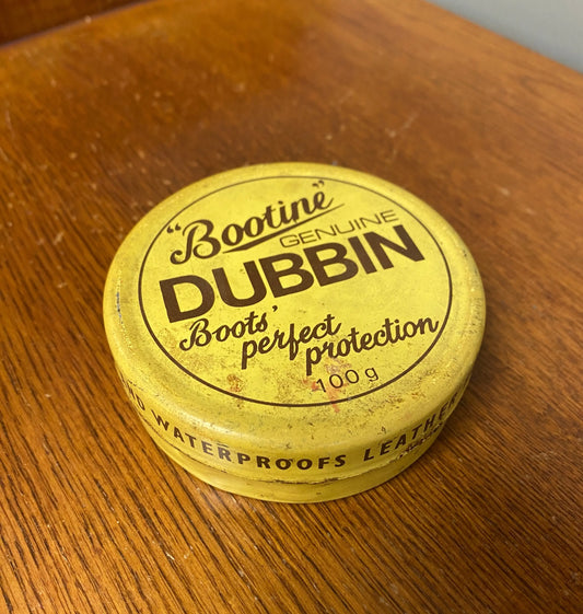 Bootine Dubbin Vintage Tin