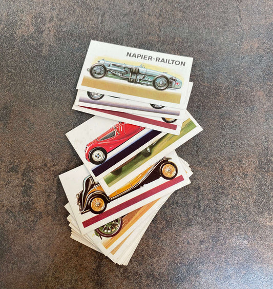 Brooke Bonds Tea History of The Motor Car Cards Set 3
