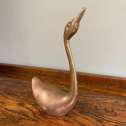 Copper & Brass Bird Figurine