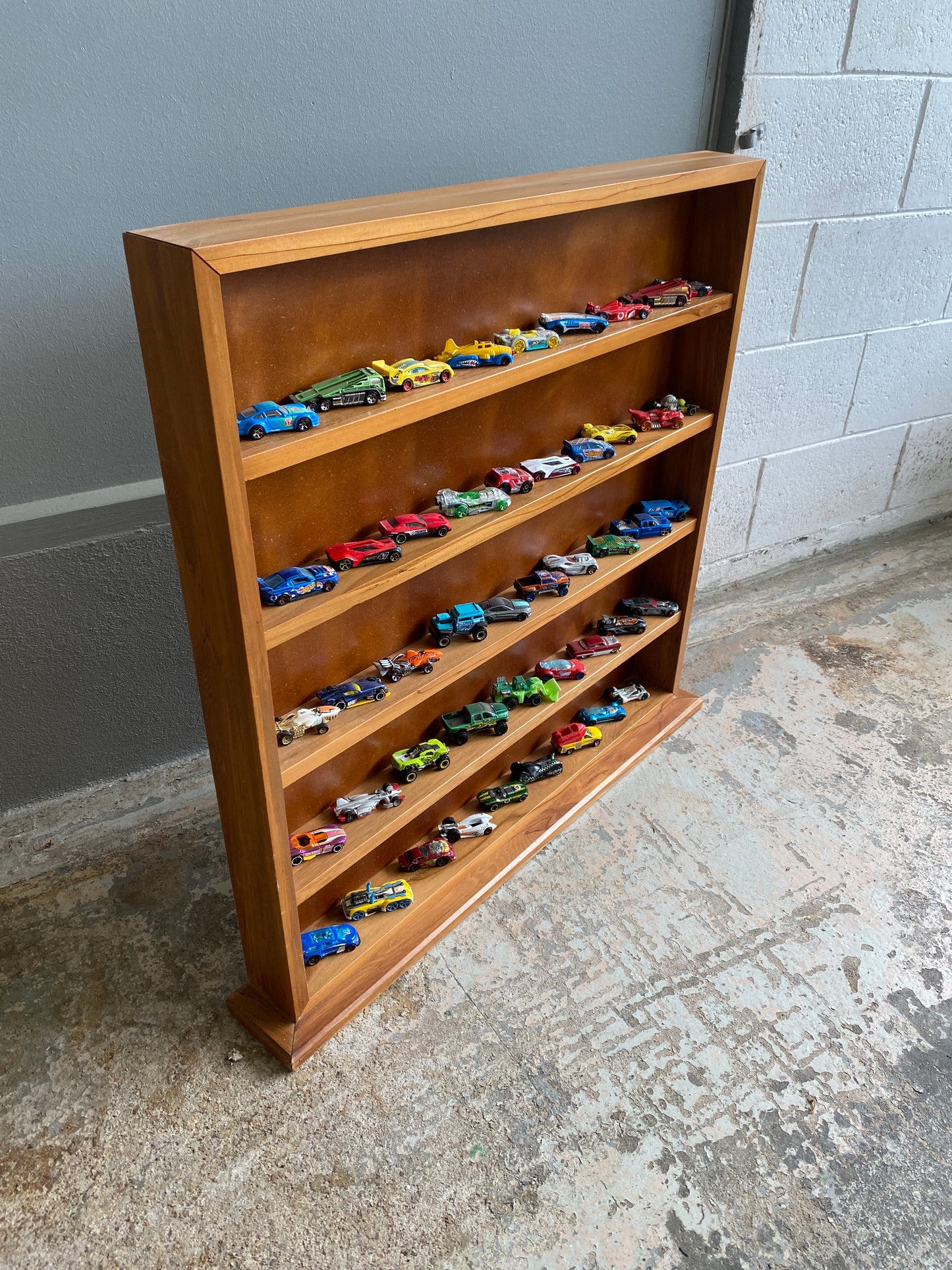 Custom Made Solid Rimu Display Shelves