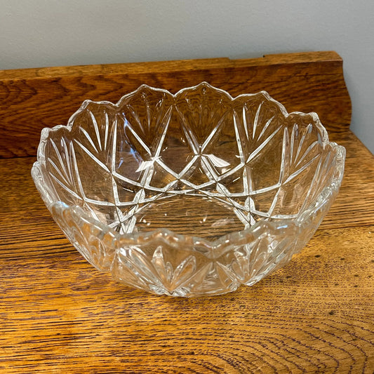 Decorative Glass Bowl - 21cm