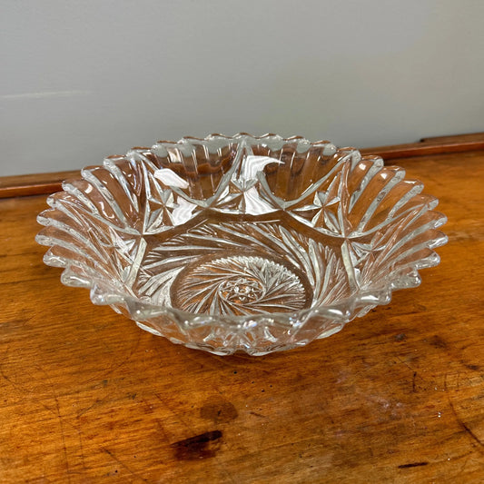 Decorative Glass Bowl - 23cm