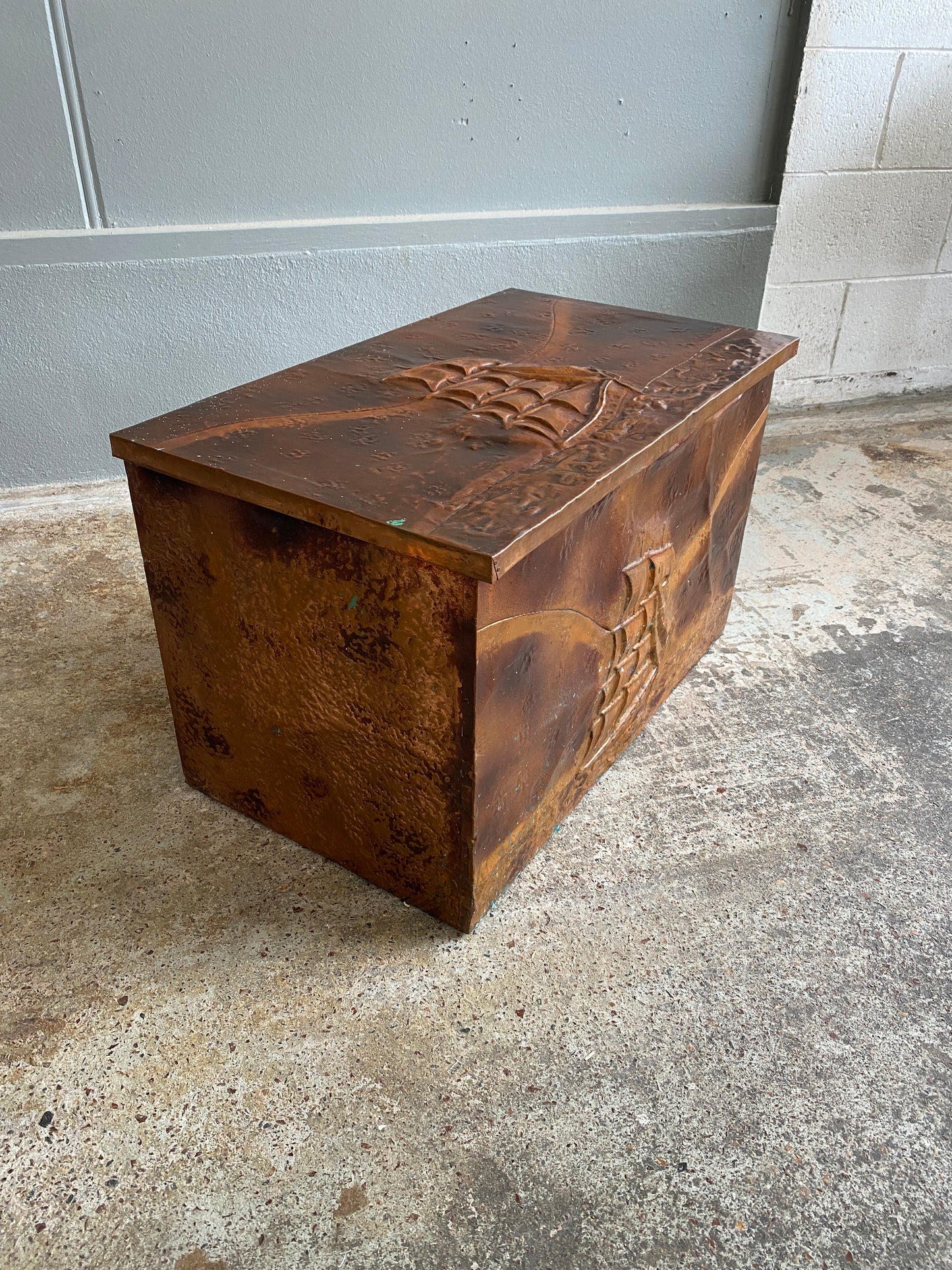 Early 1900s Copper Clad Firebox