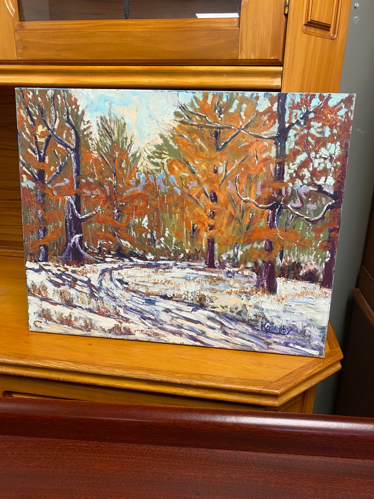 First Snow by Keith Mallaby