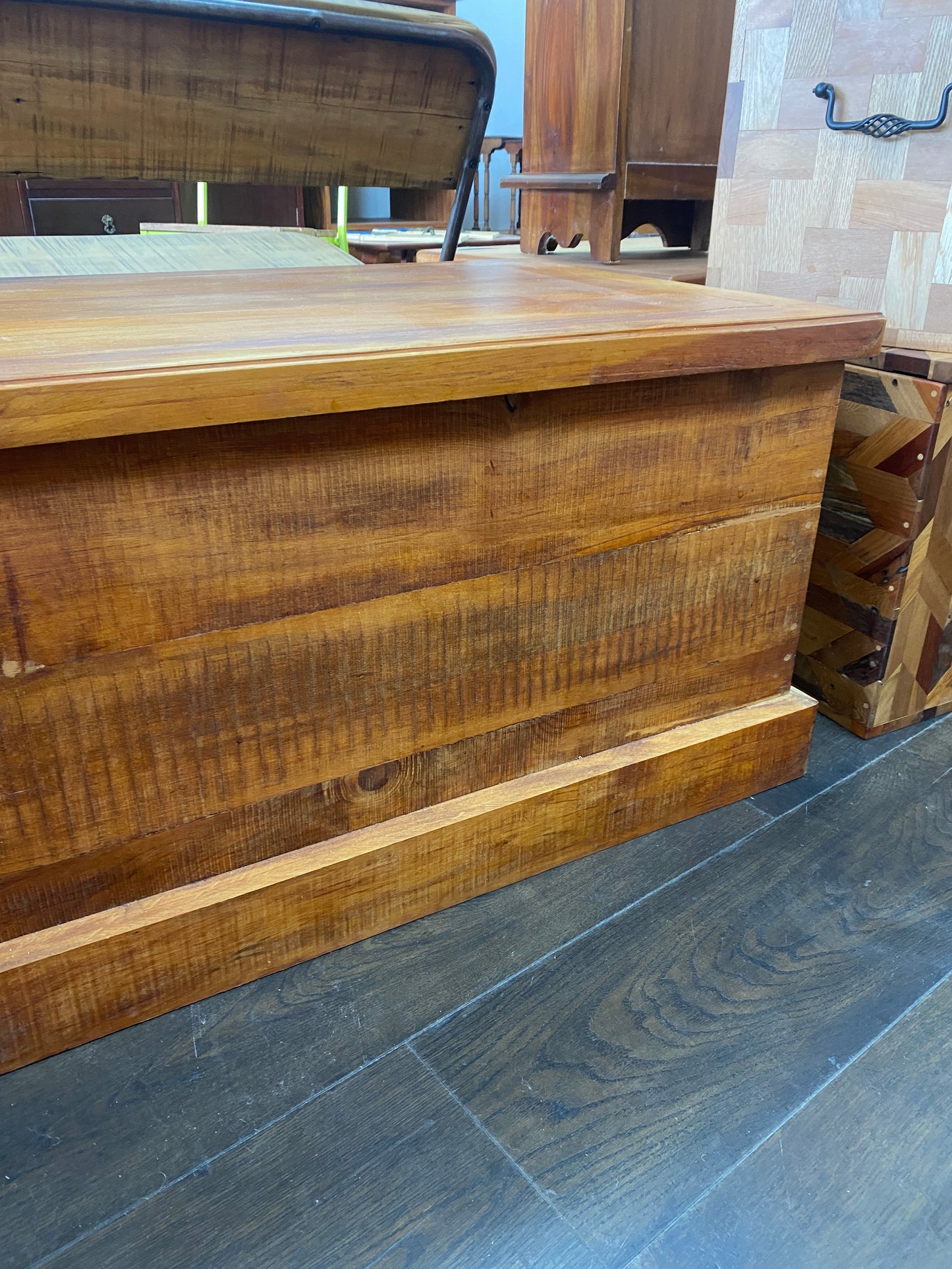 Handmade Native Timber Coffee Table/Blanket Box