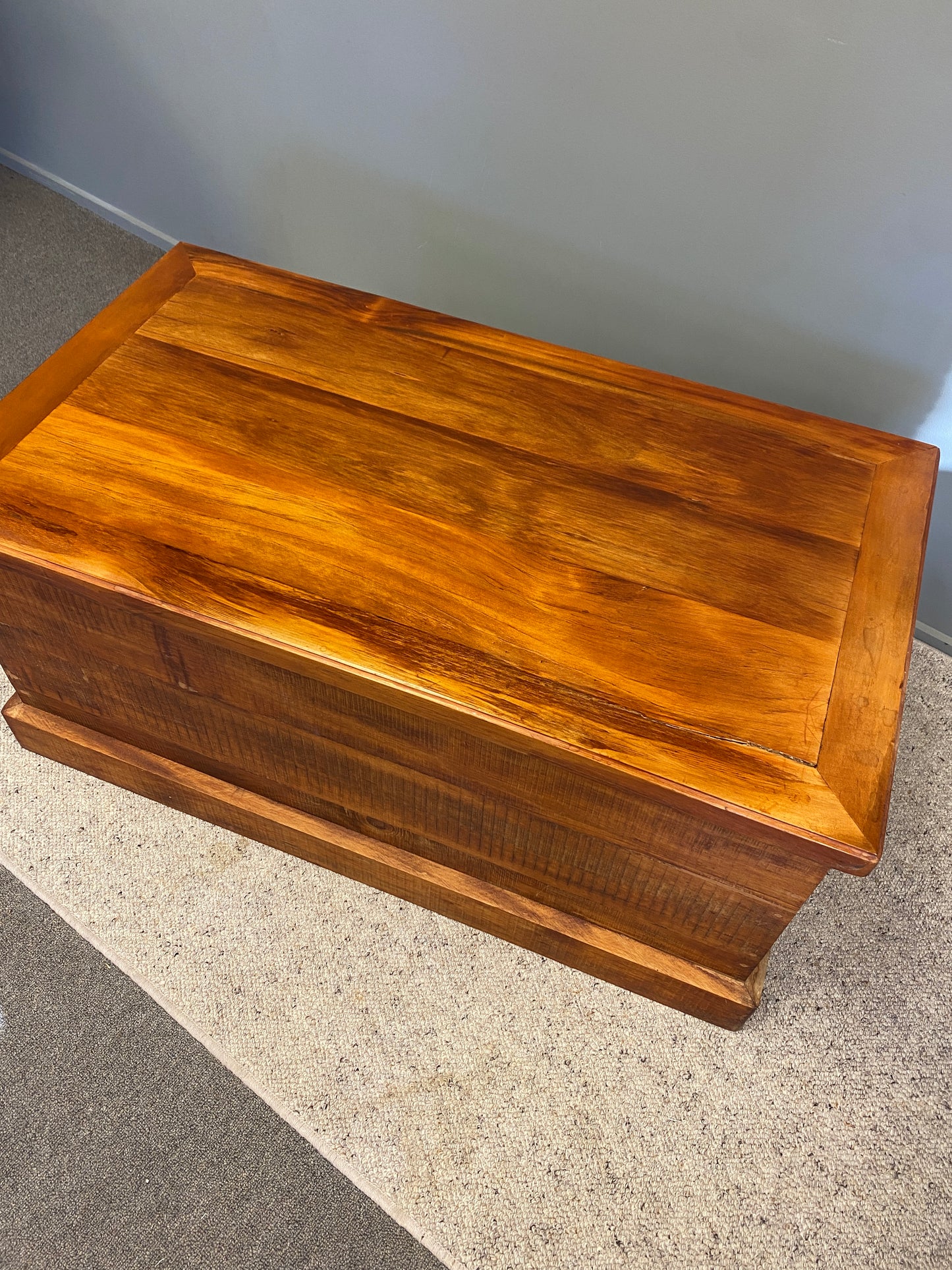 Handmade Native Timber Coffee Table/Blanket Box