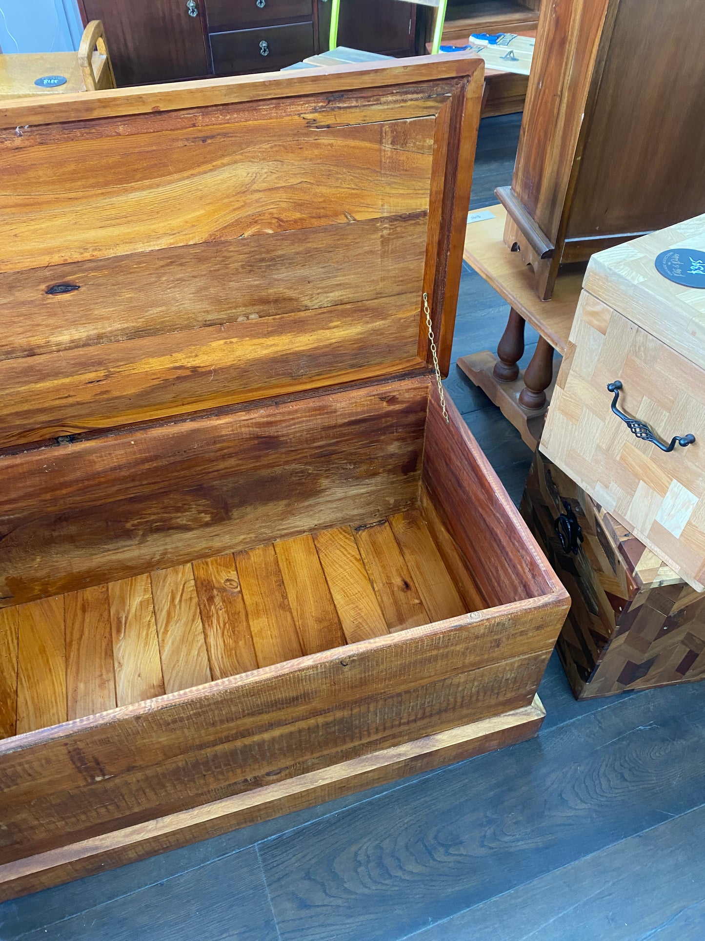 Handmade Native Timber Coffee Table/Blanket Box