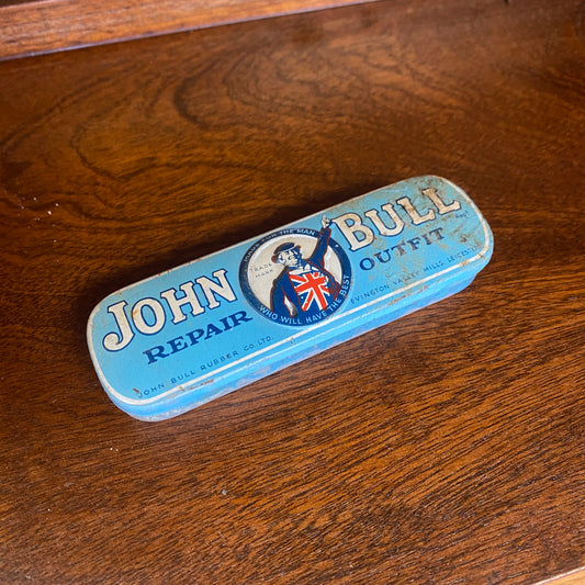 John Bull Repair Outfit Vintage Tin