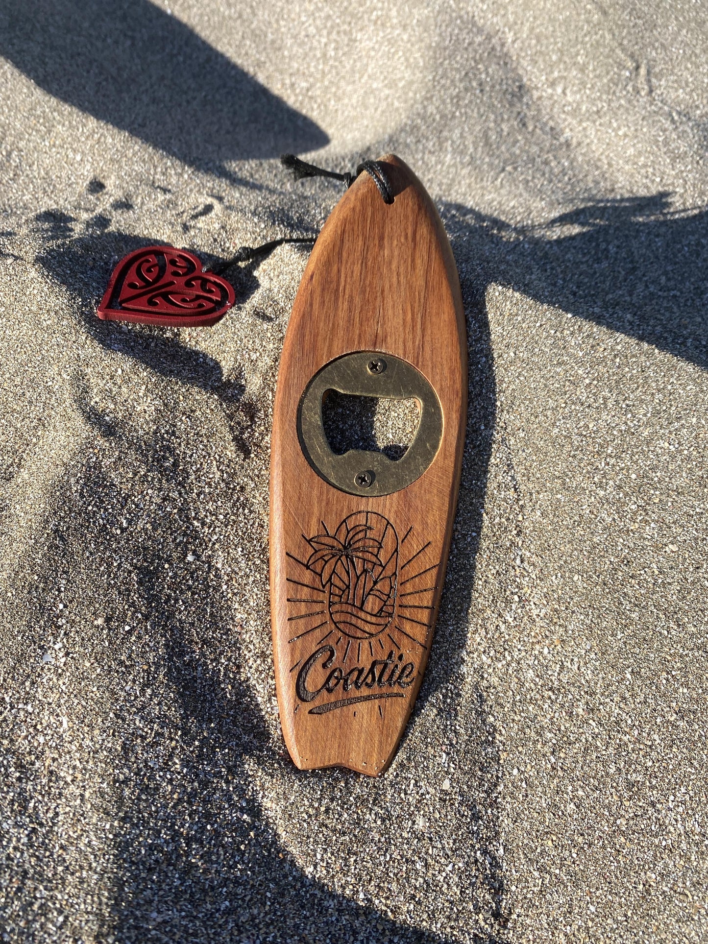 * Limited Edition * Retro Coastie Surfboard Bottle Opener