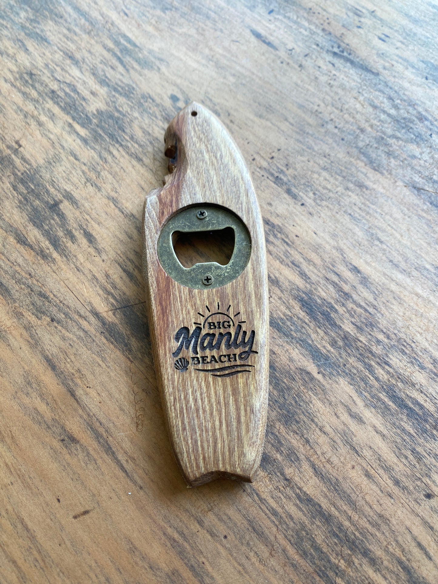 * Limited Edition * Retro Big Manly Surfboard Bottle Opener