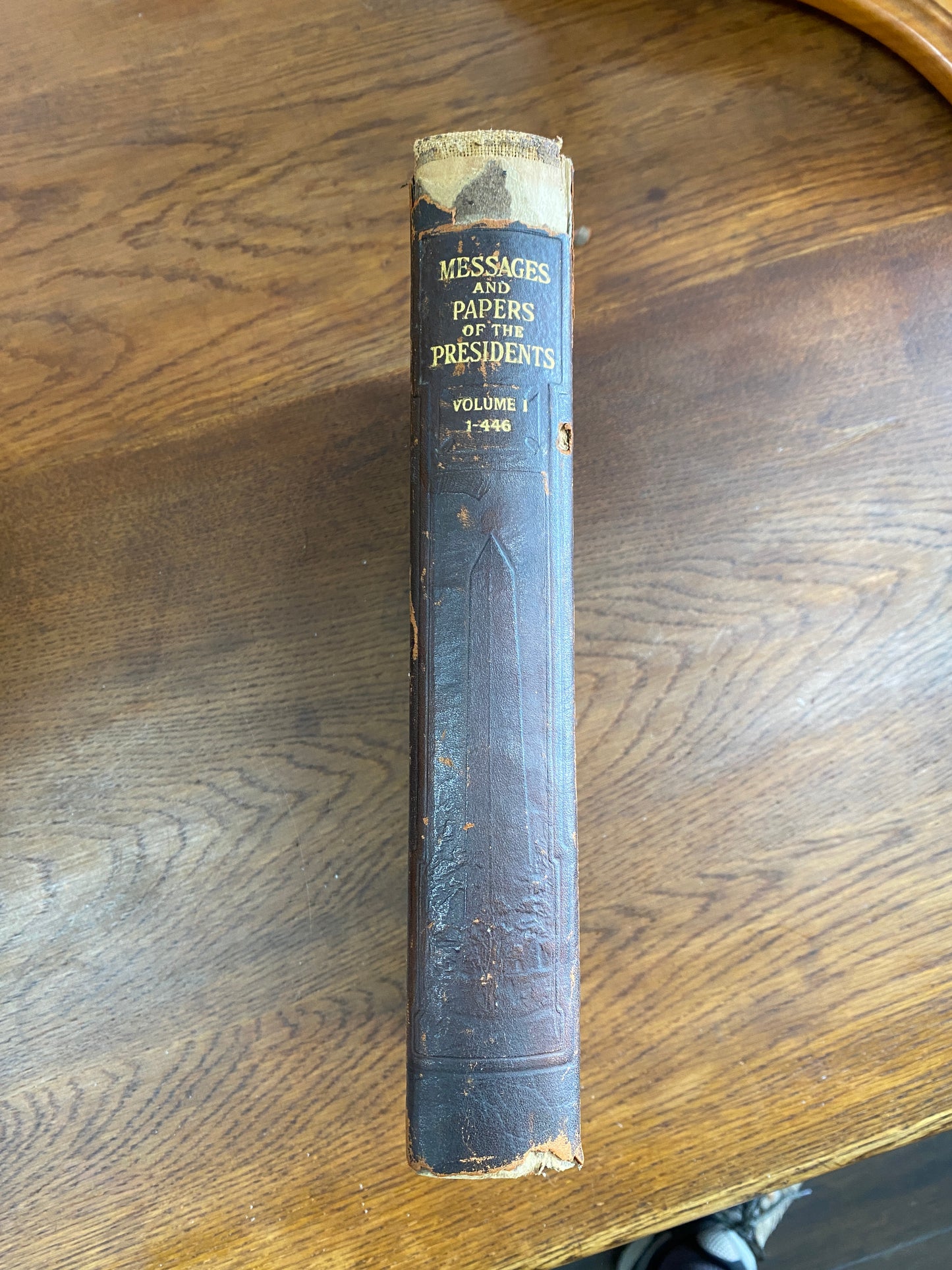 Messages And Papers Of The Presidents Volume VIII Leather Bound Hardback 1897