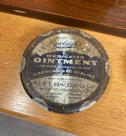 Rawleighs Medicated Ointment Tin