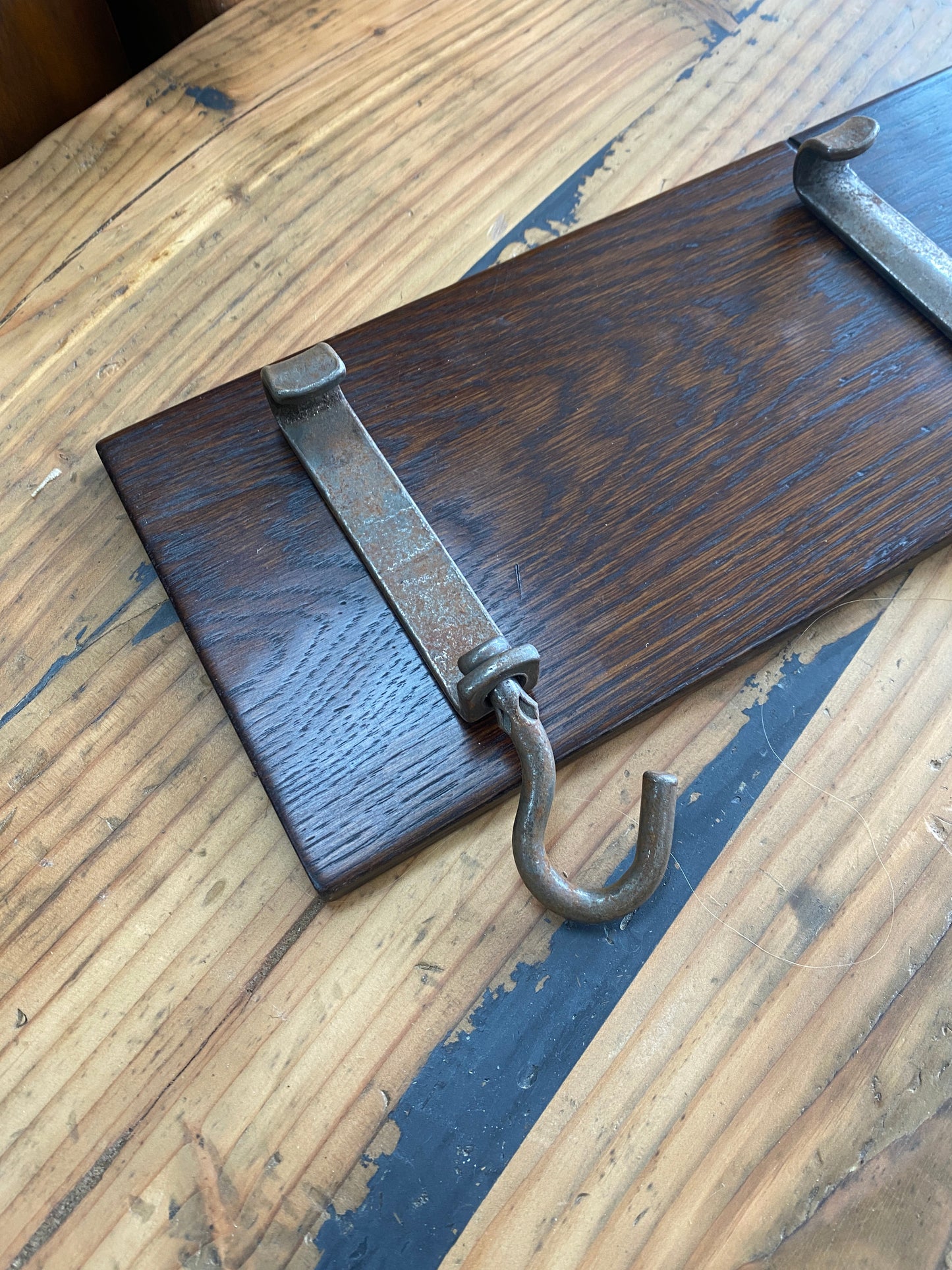 Reclaimed American Oak 3 x Coat Hook