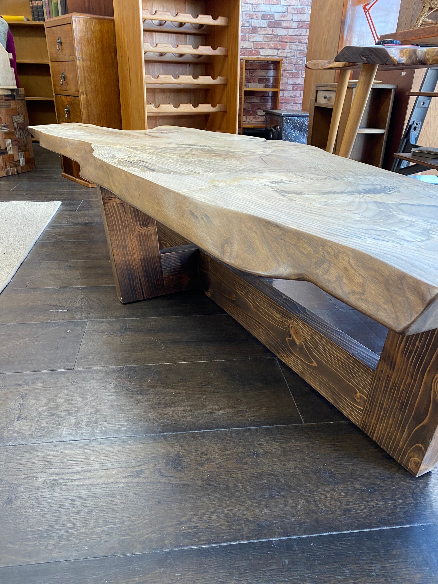 Reclaimed Ash Custom Made Coffee Table