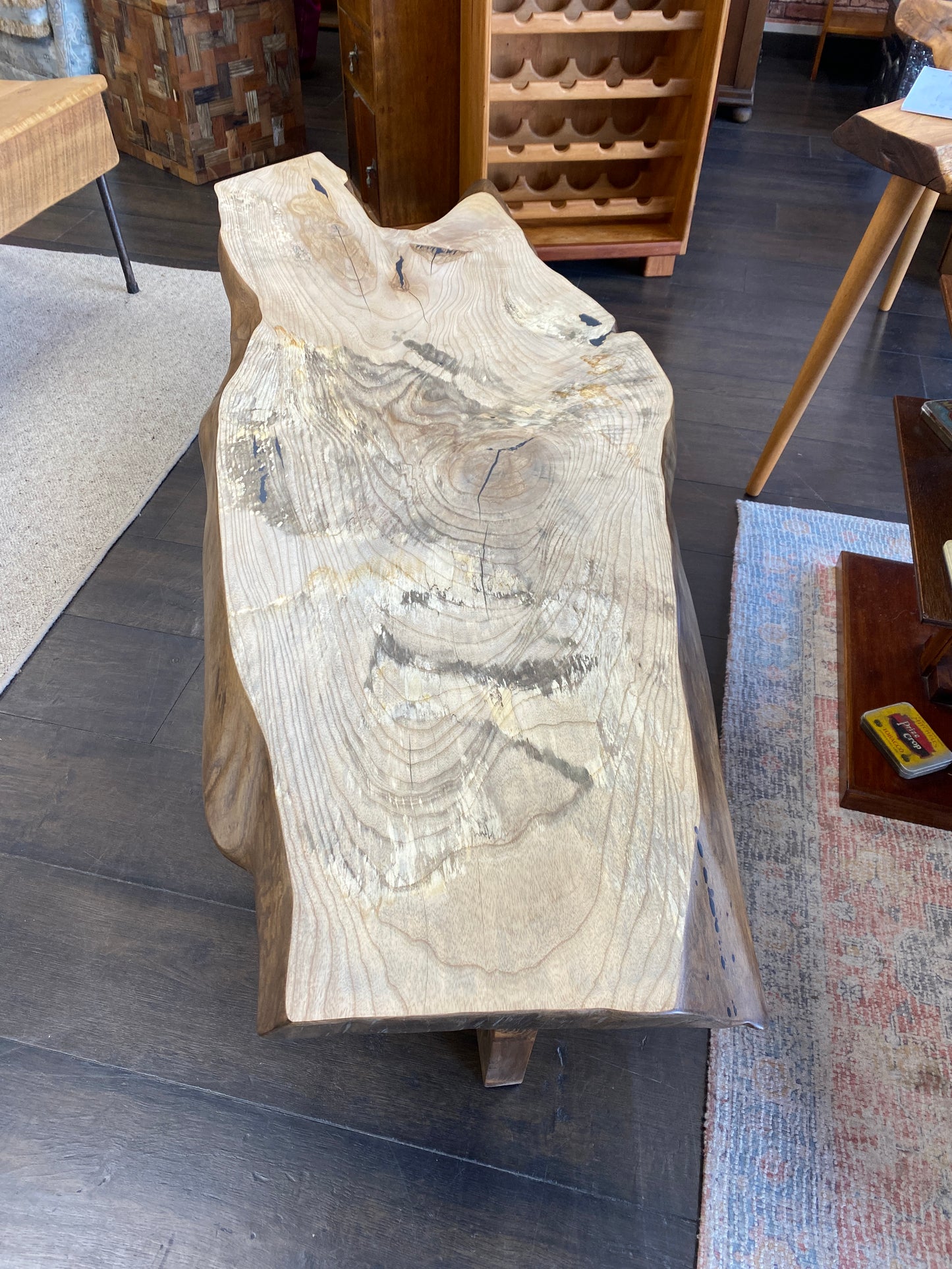 Reclaimed Ash Custom Made Coffee Table