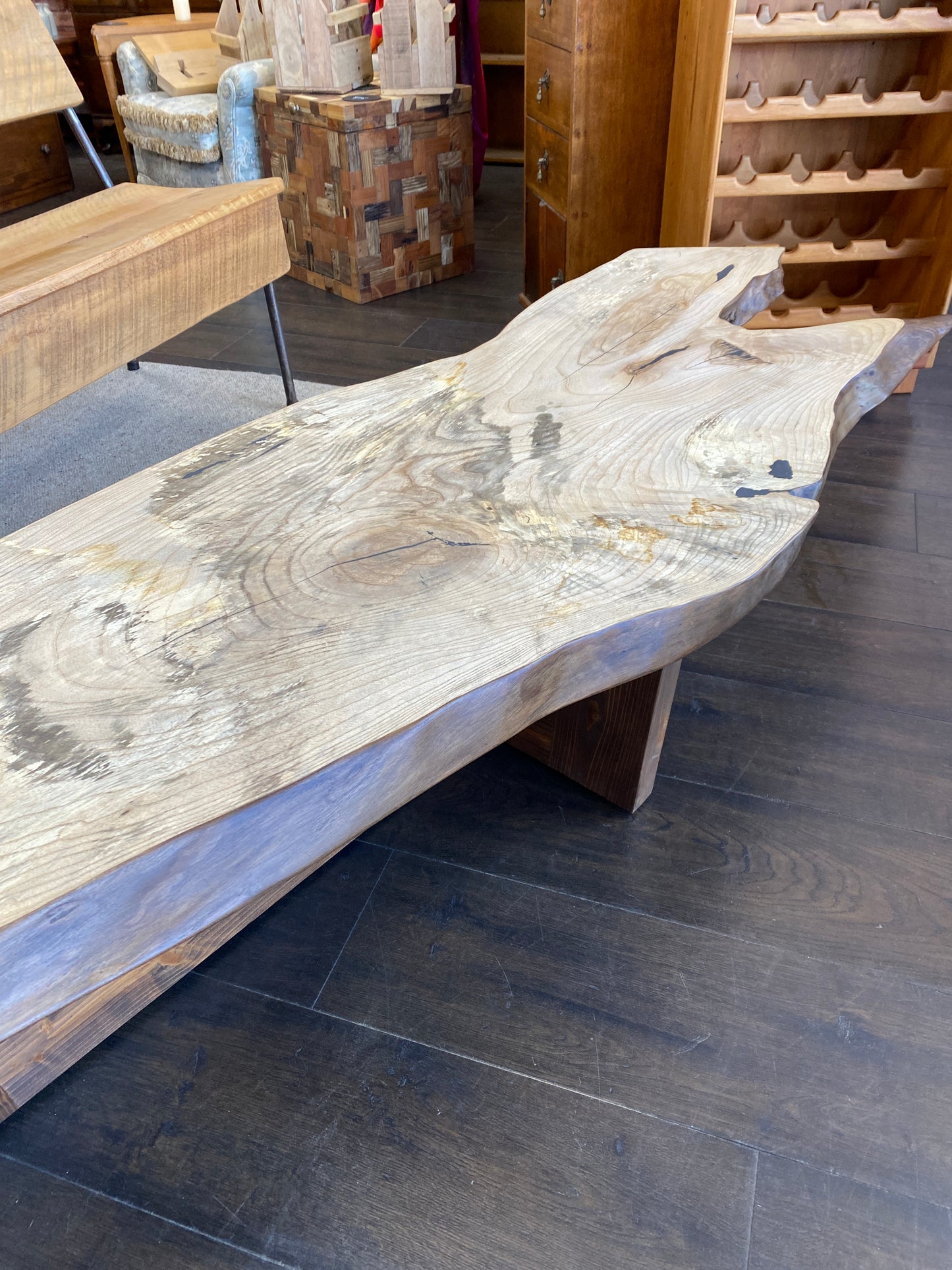 Reclaimed Ash Custom Made Coffee Table