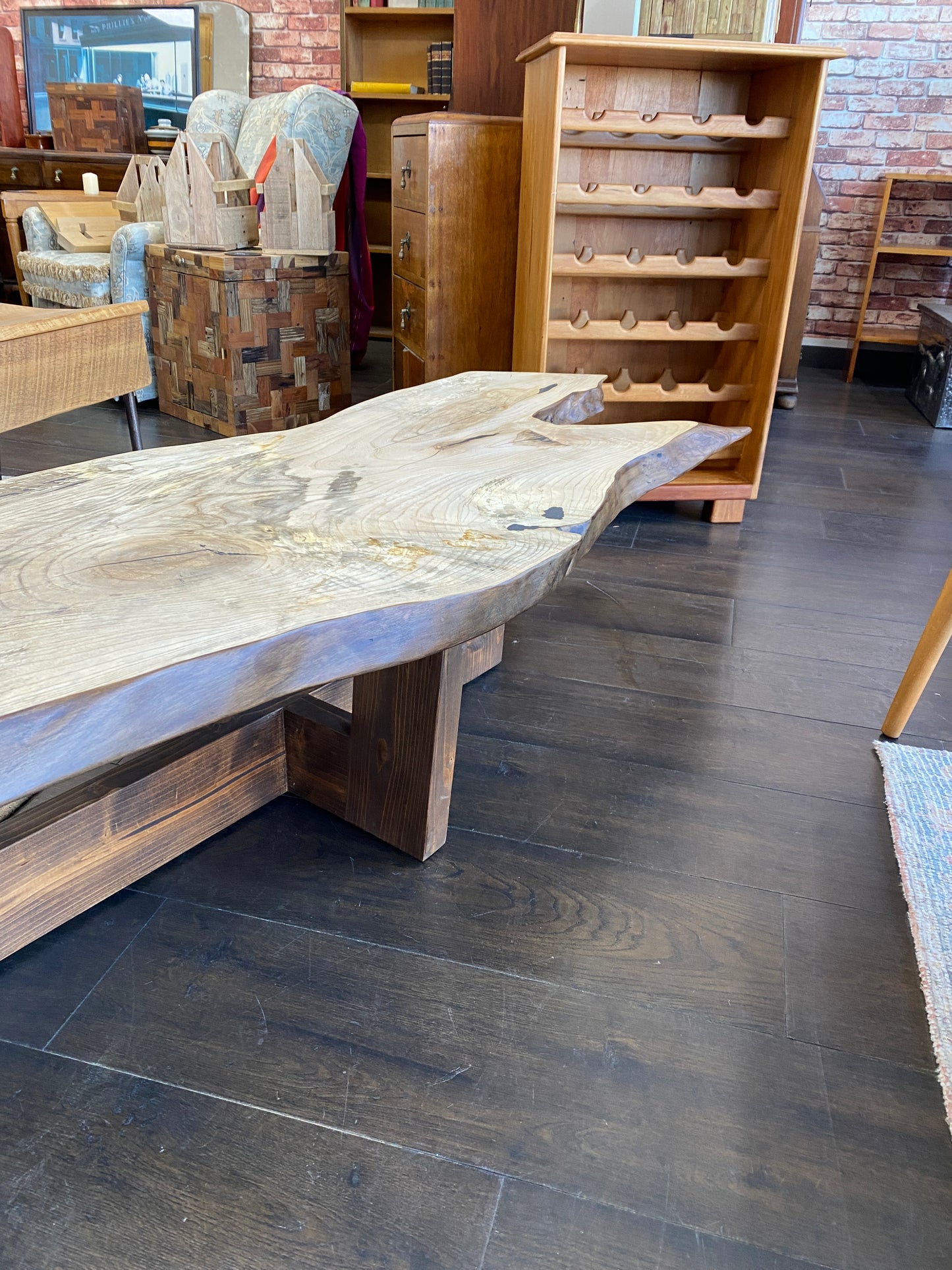 Reclaimed Ash Custom Made Coffee Table