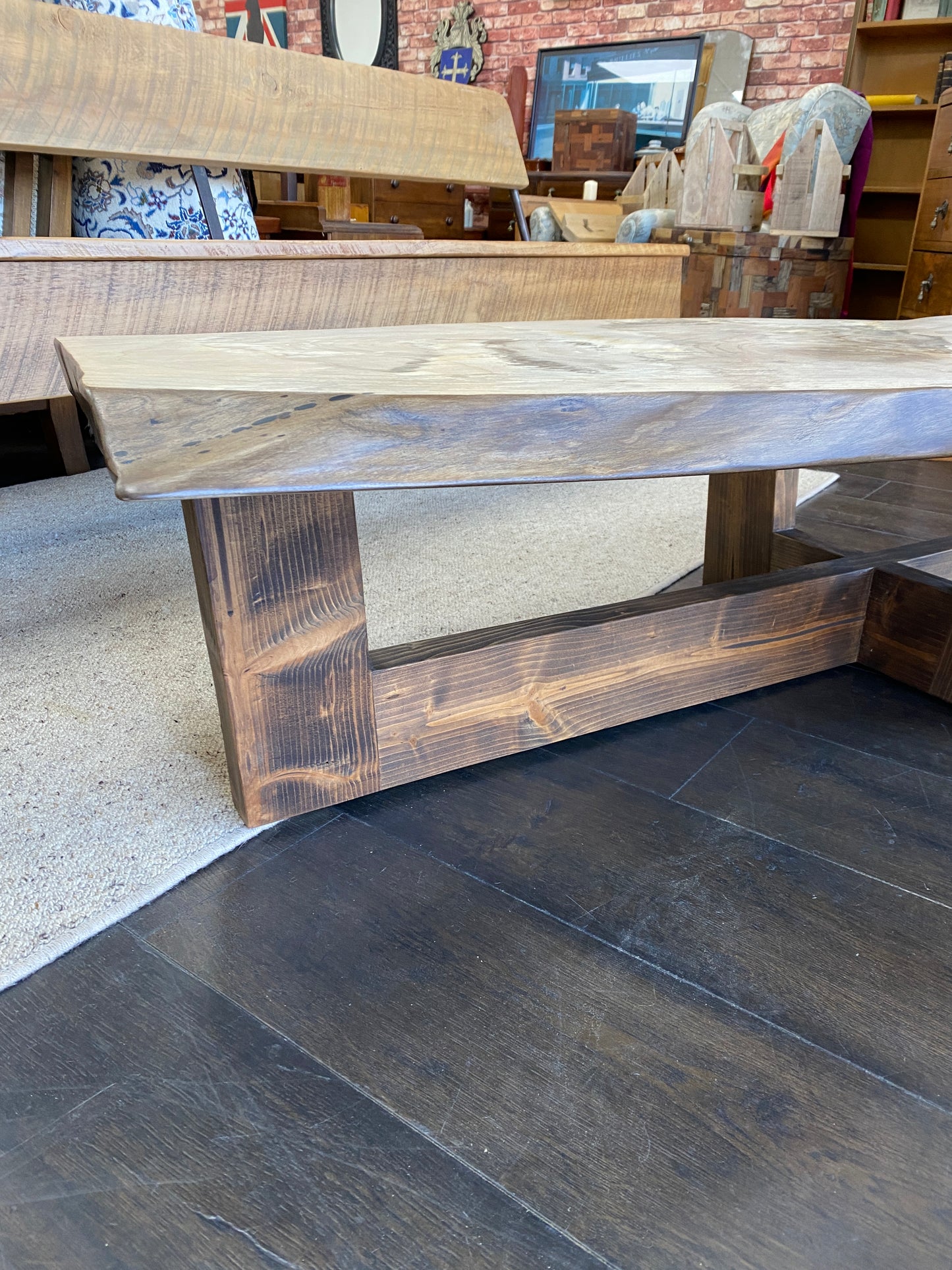 Reclaimed Ash Custom Made Coffee Table