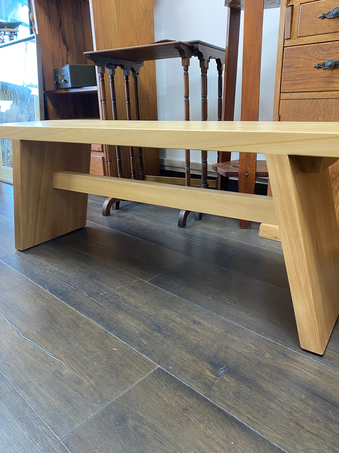 Reclaimed Fijian Kauri Hall Bench