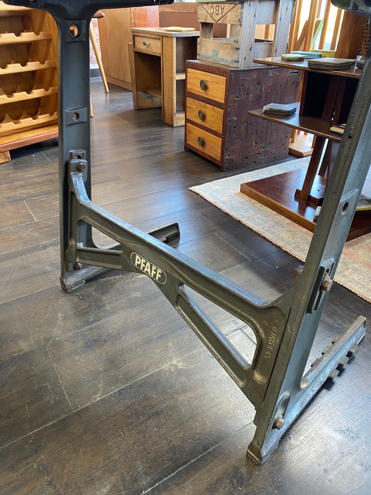 Reclaimed Oregon Industrial Workstation