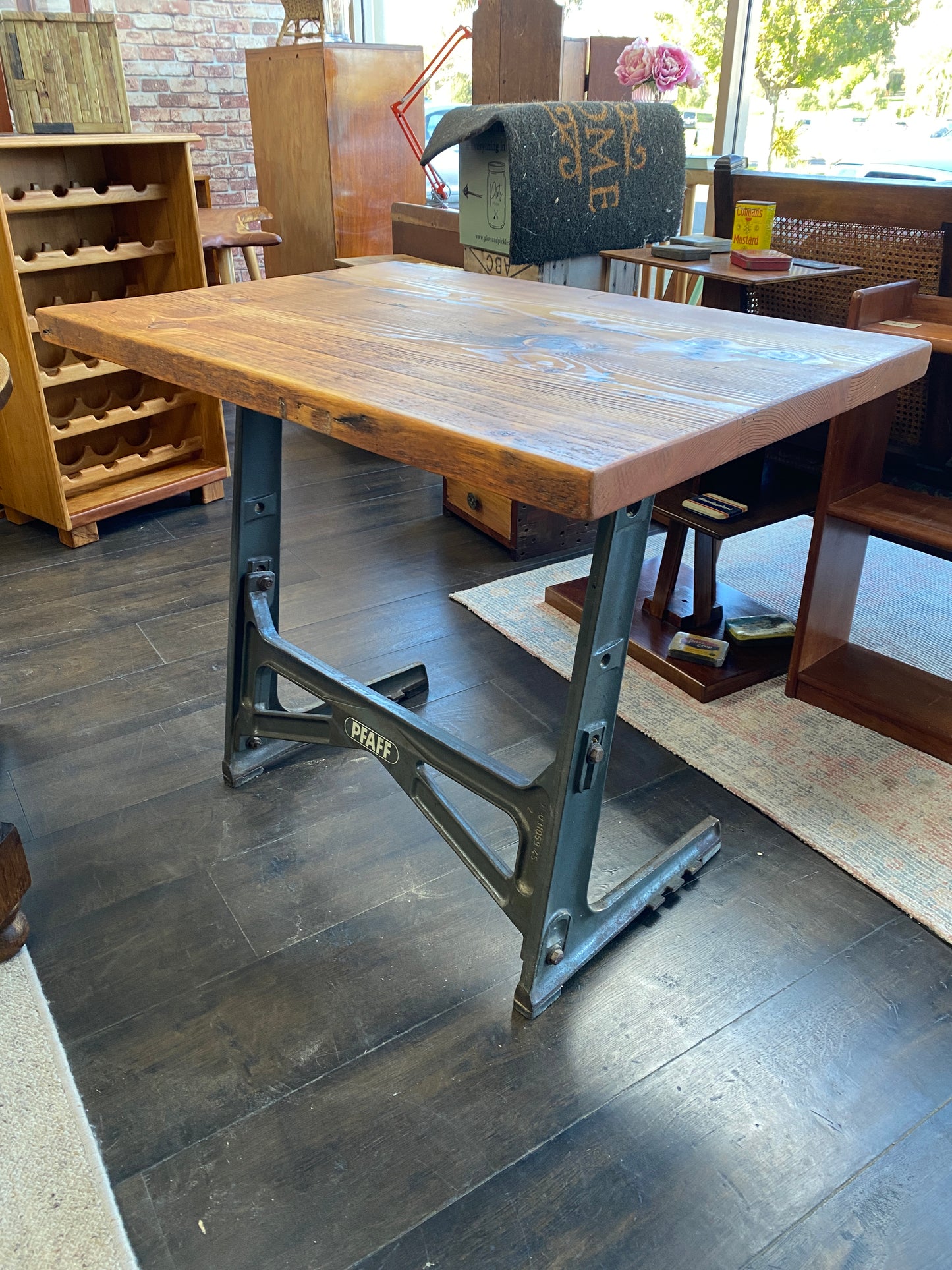 Reclaimed Oregon Industrial Workstation