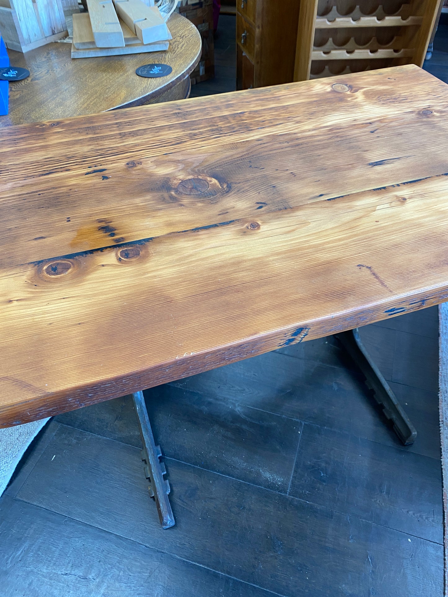 Reclaimed Oregon Industrial Workstation