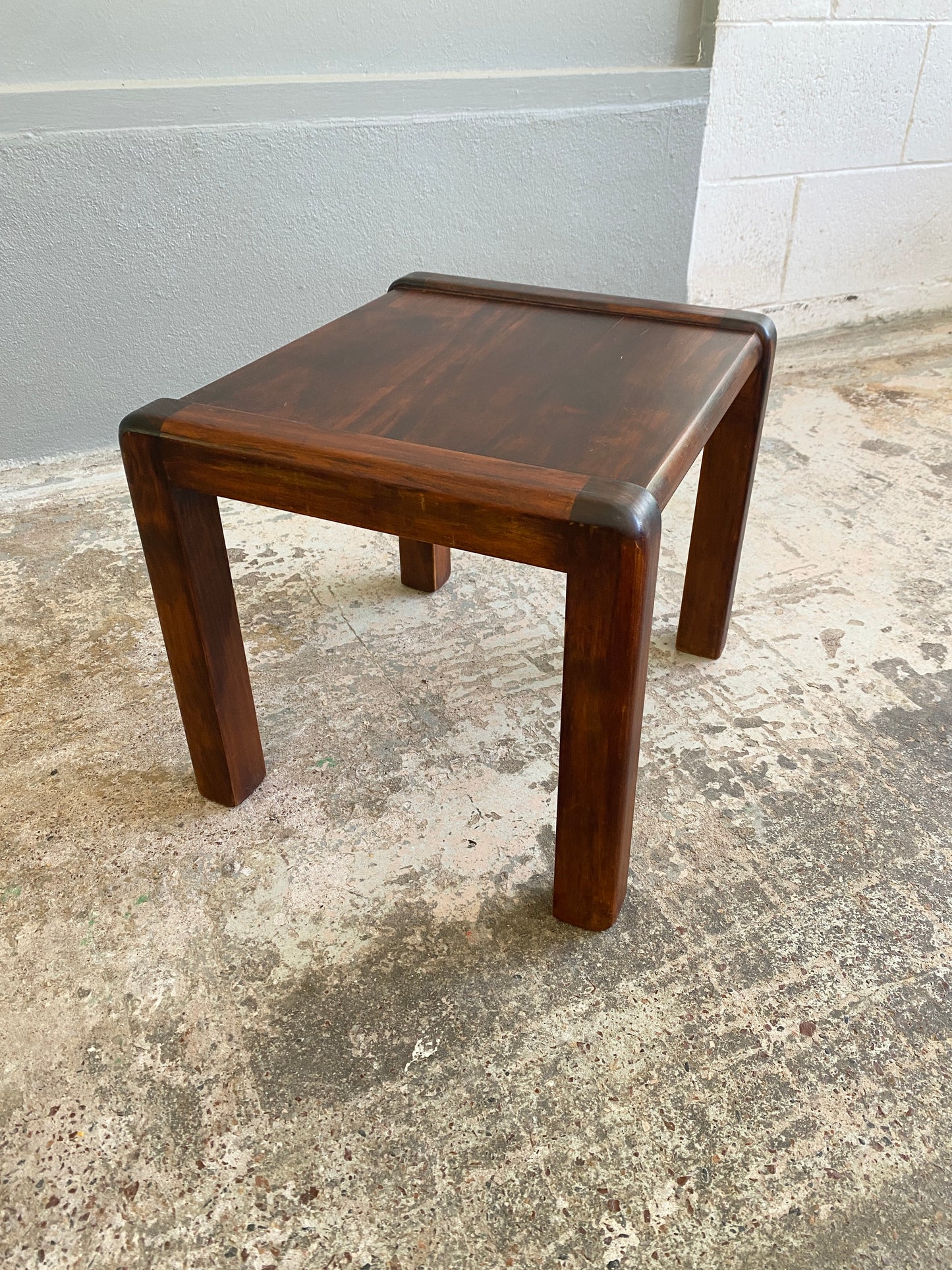 Retro Mahogany Small Side Table