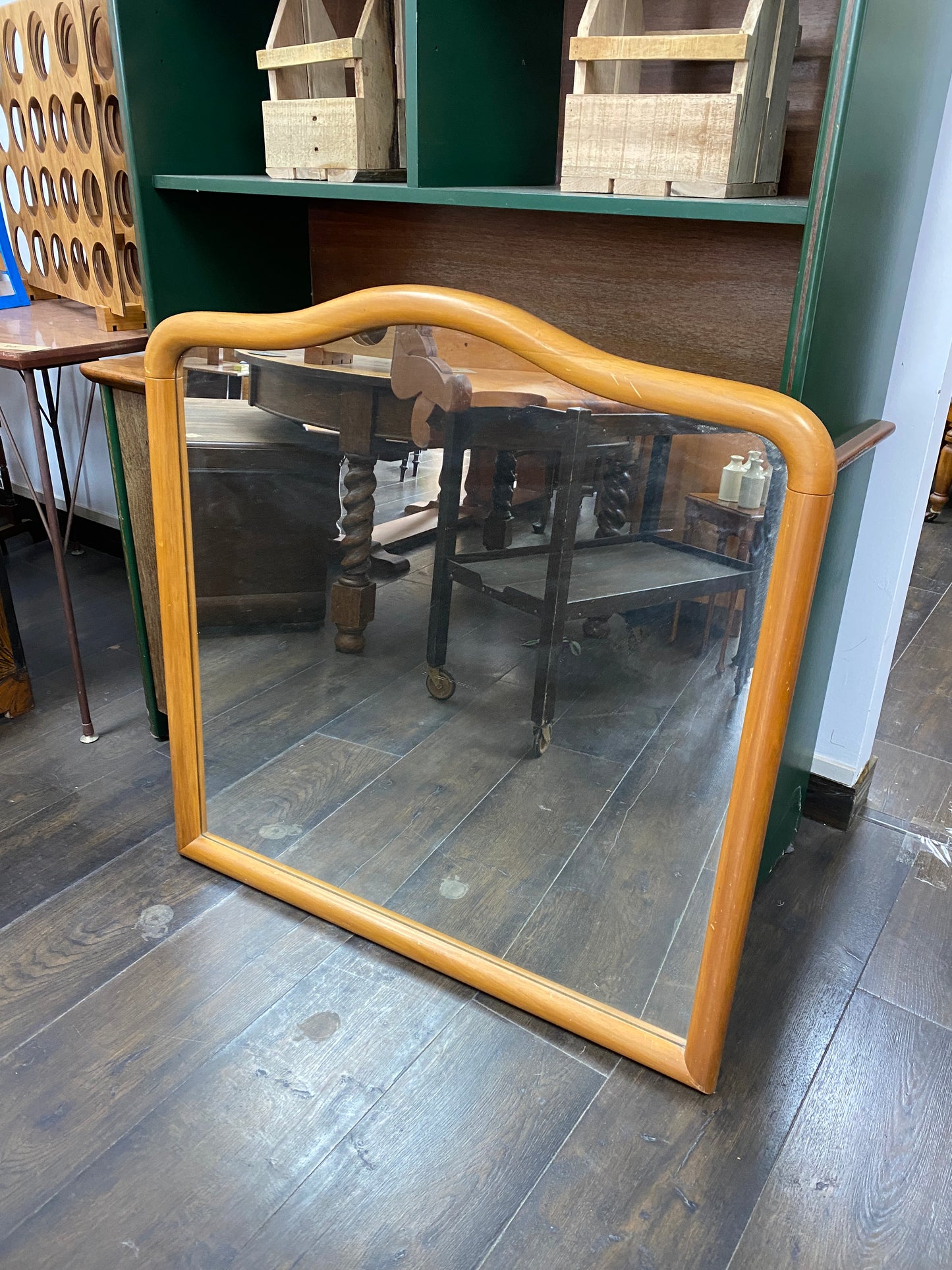 Retro Rimu Large Hall Mirror