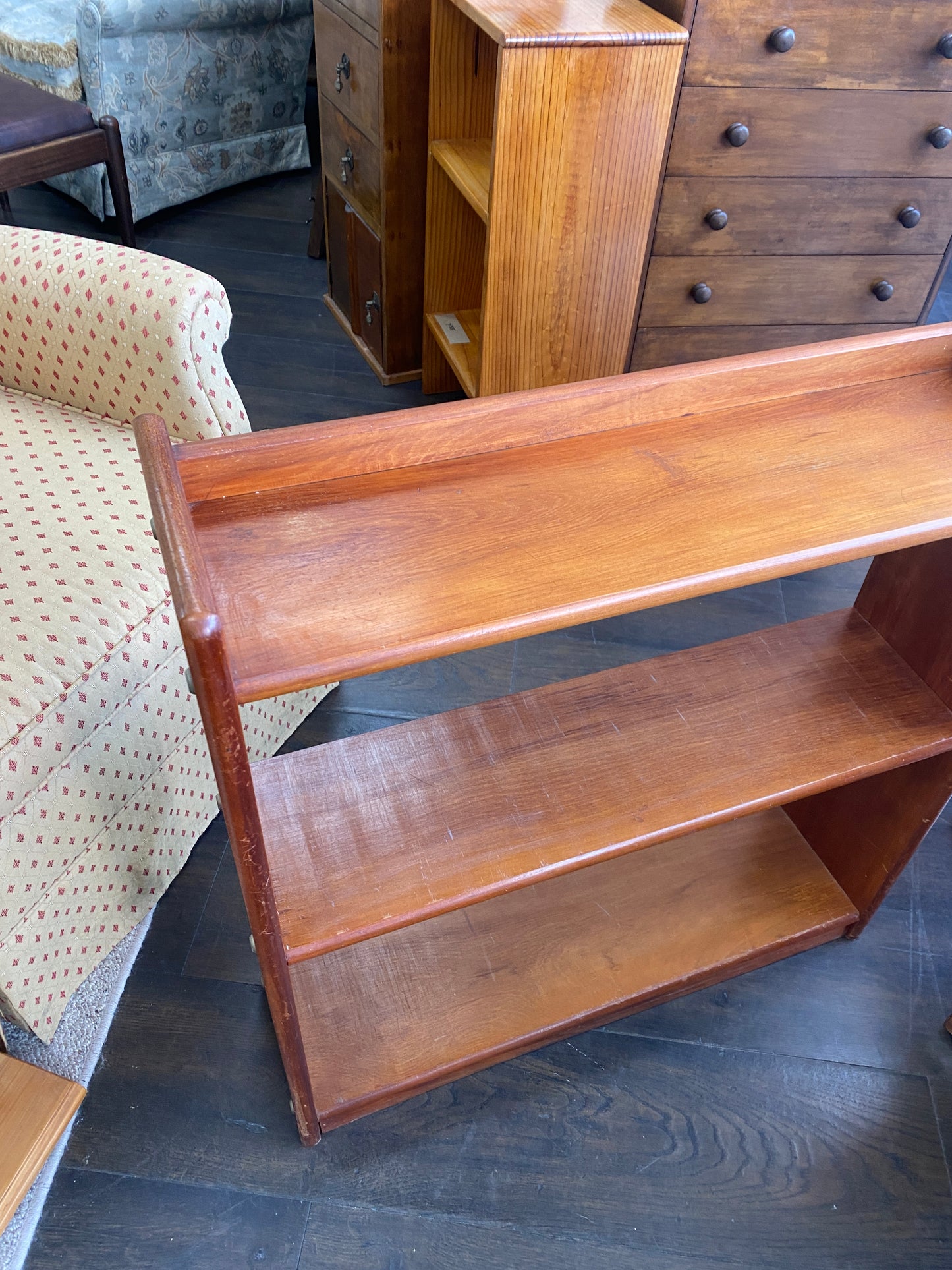 Retro Rimu Small Bookcase