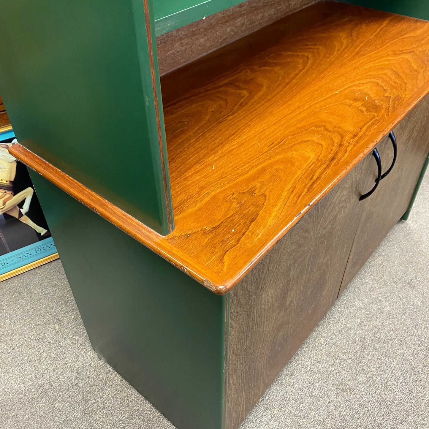 Retro Solid Wood & MDF Dresser/Storage