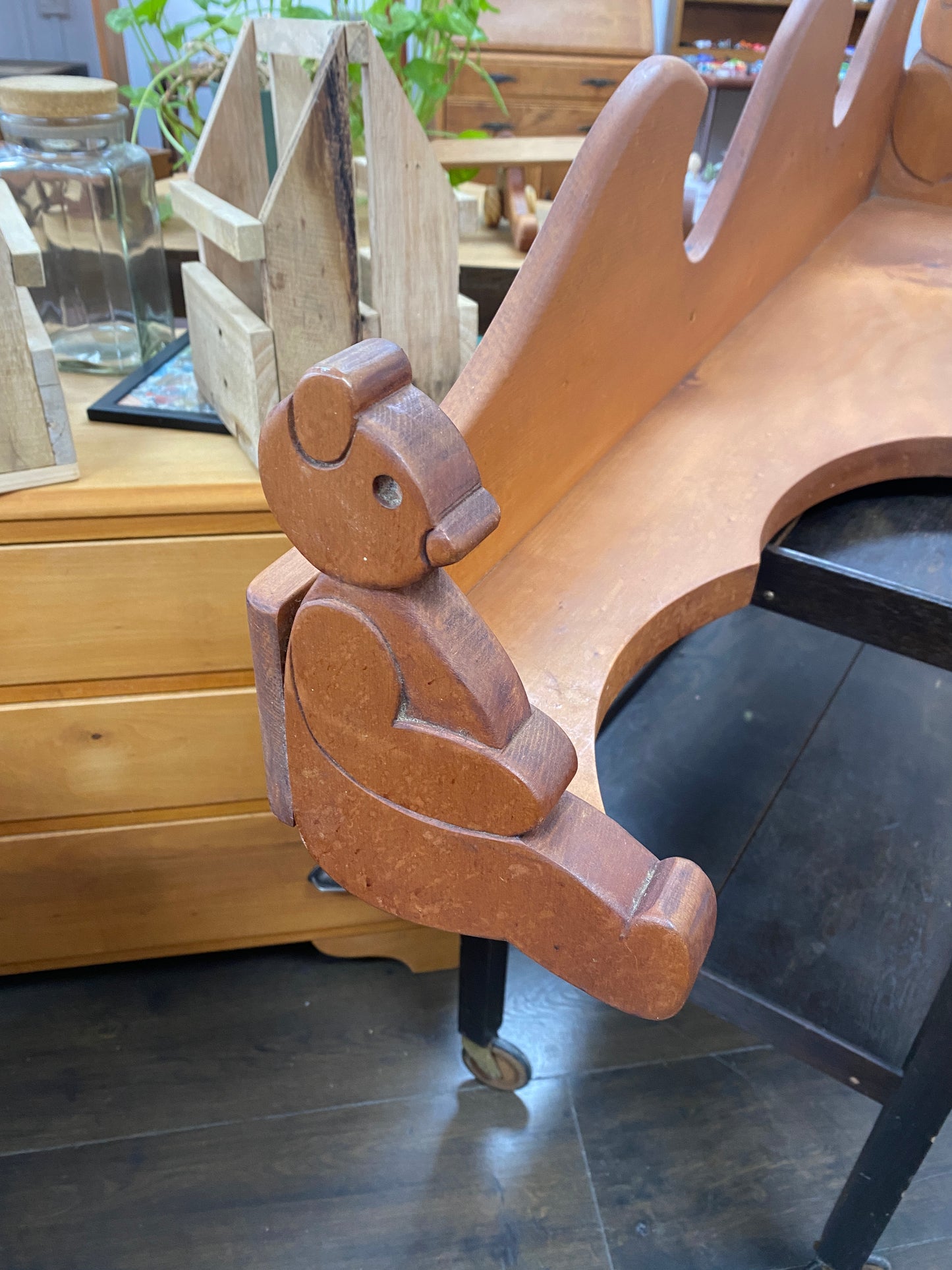 Scratch-built Kauri Nursery Shelf