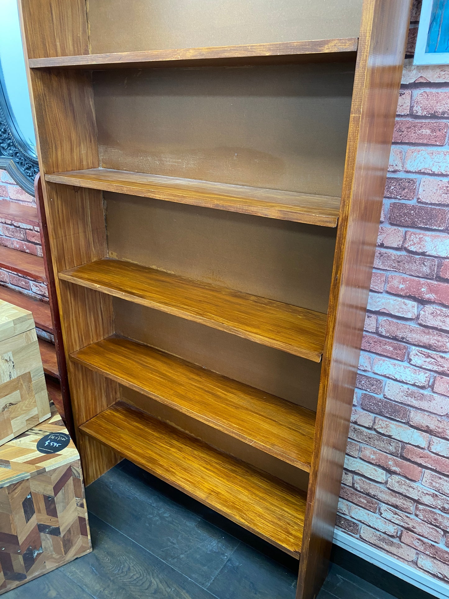 Scratch-built Large Native Timber Bookcase