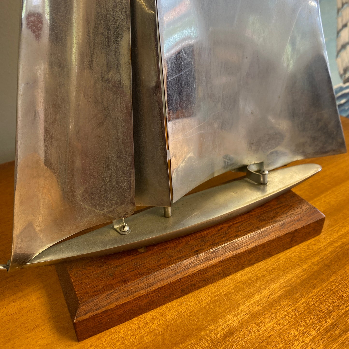 Scratch Built Aluminium Sailing Ship