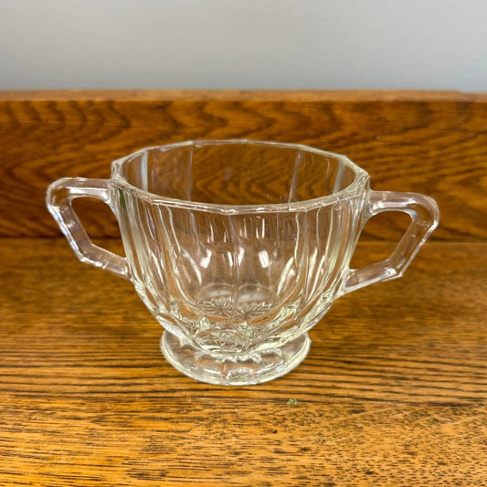 Small Glass Bowl with Handles