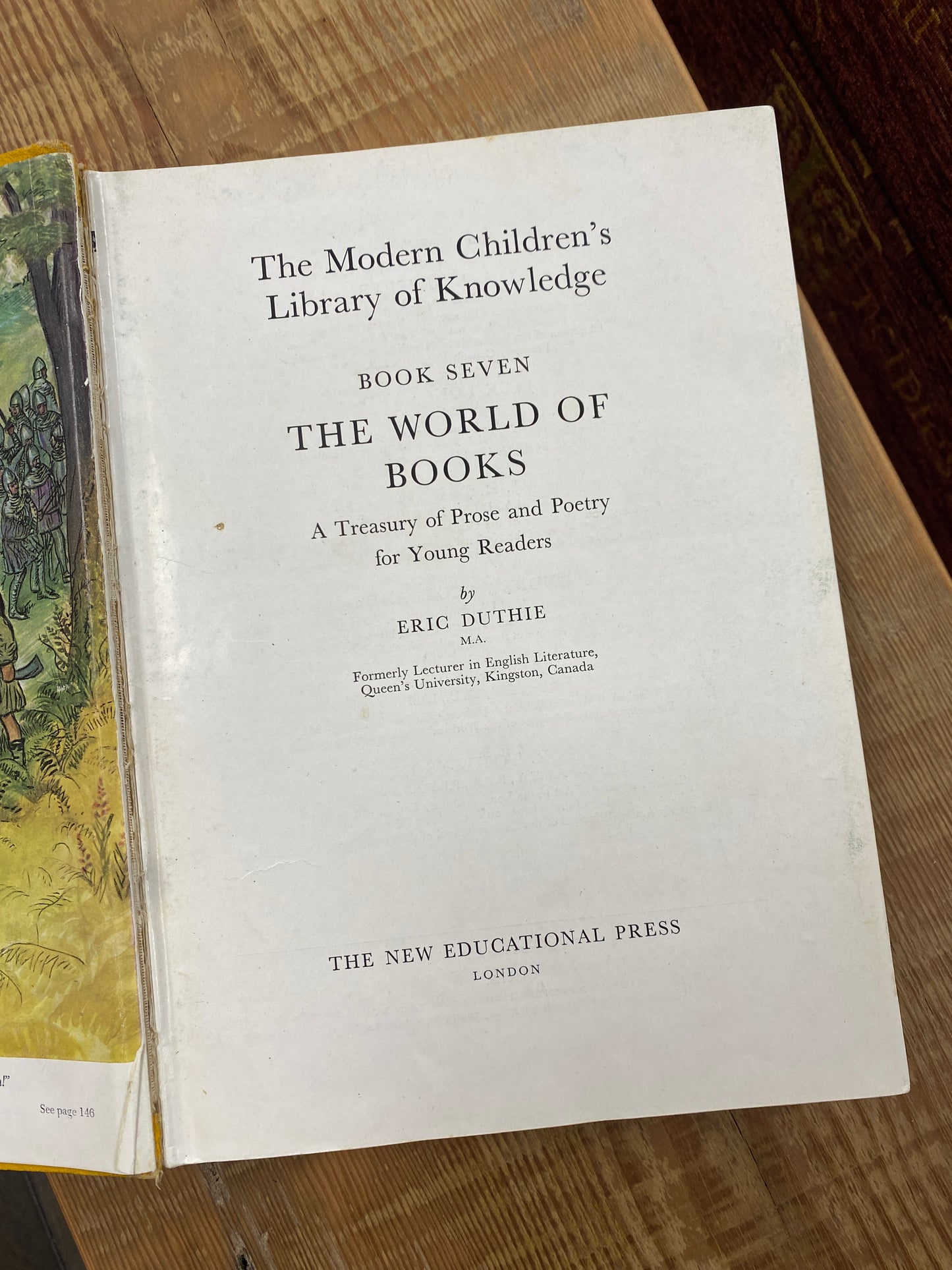 The Modern Children's Library of Knowledge Book Seven 1961