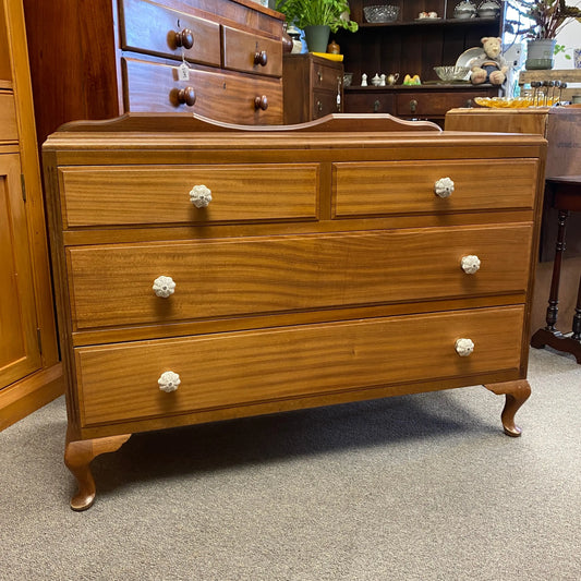 Vintage Cedar 4 Drawer Dresser