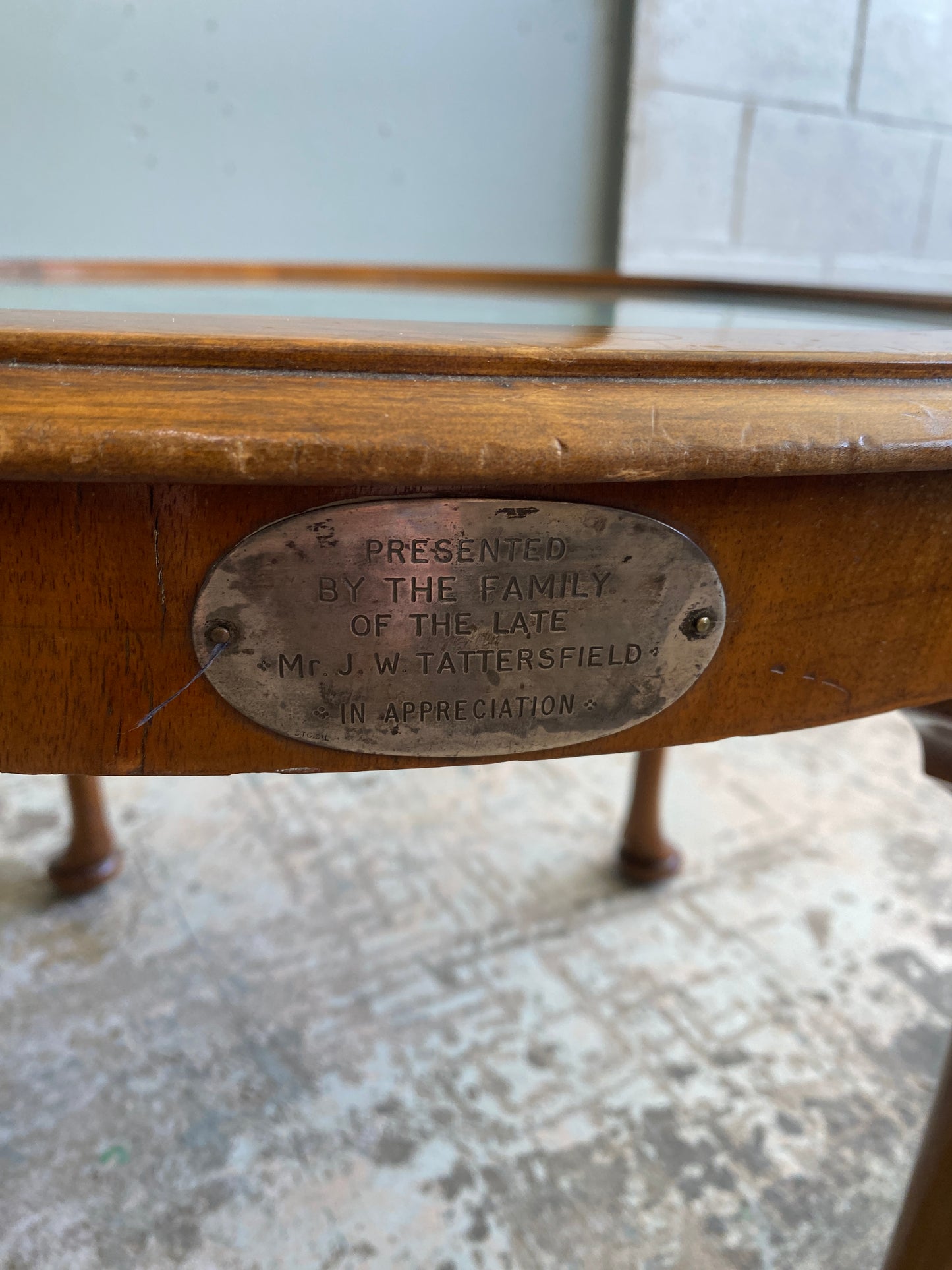Vintage Chippendale Style Occasional Table
