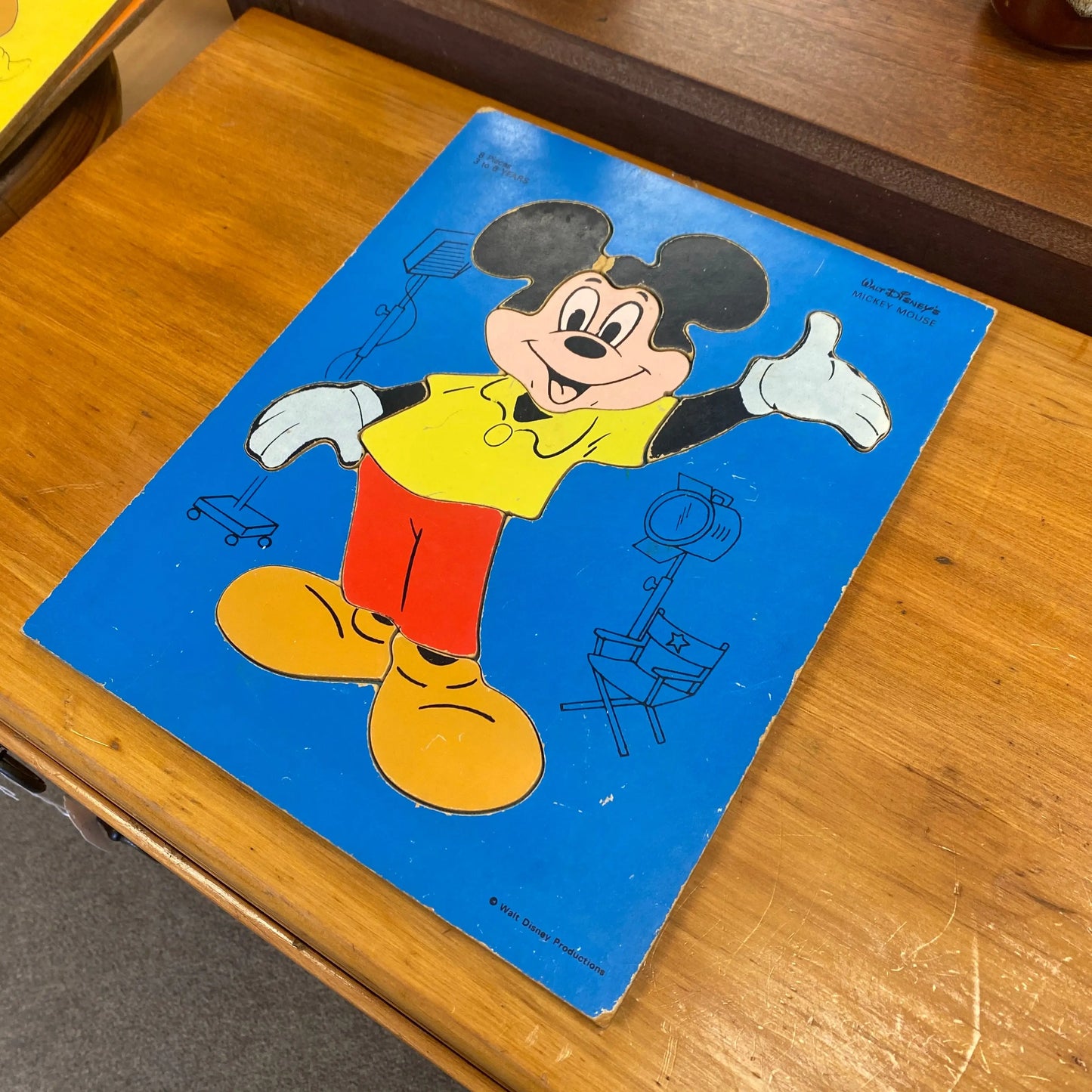 Vintage Disney Mickey Mouse Jigsaw