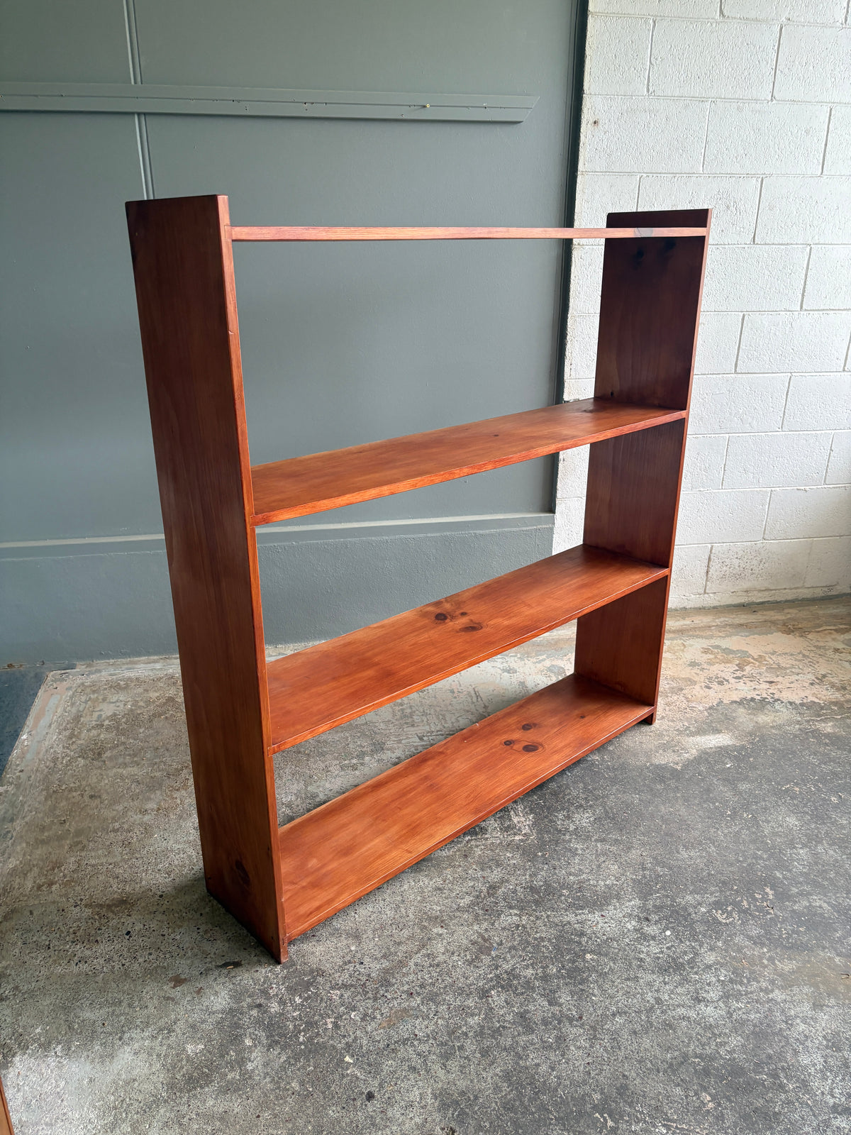Vintage Large Custom Made Bookcase