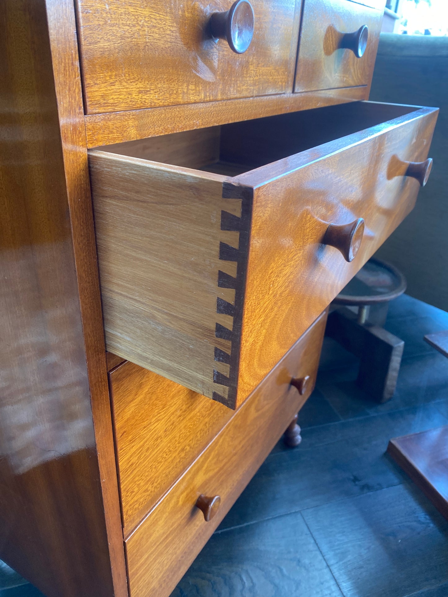 Vintage Mahogany 'Robert Allen' Drawers
