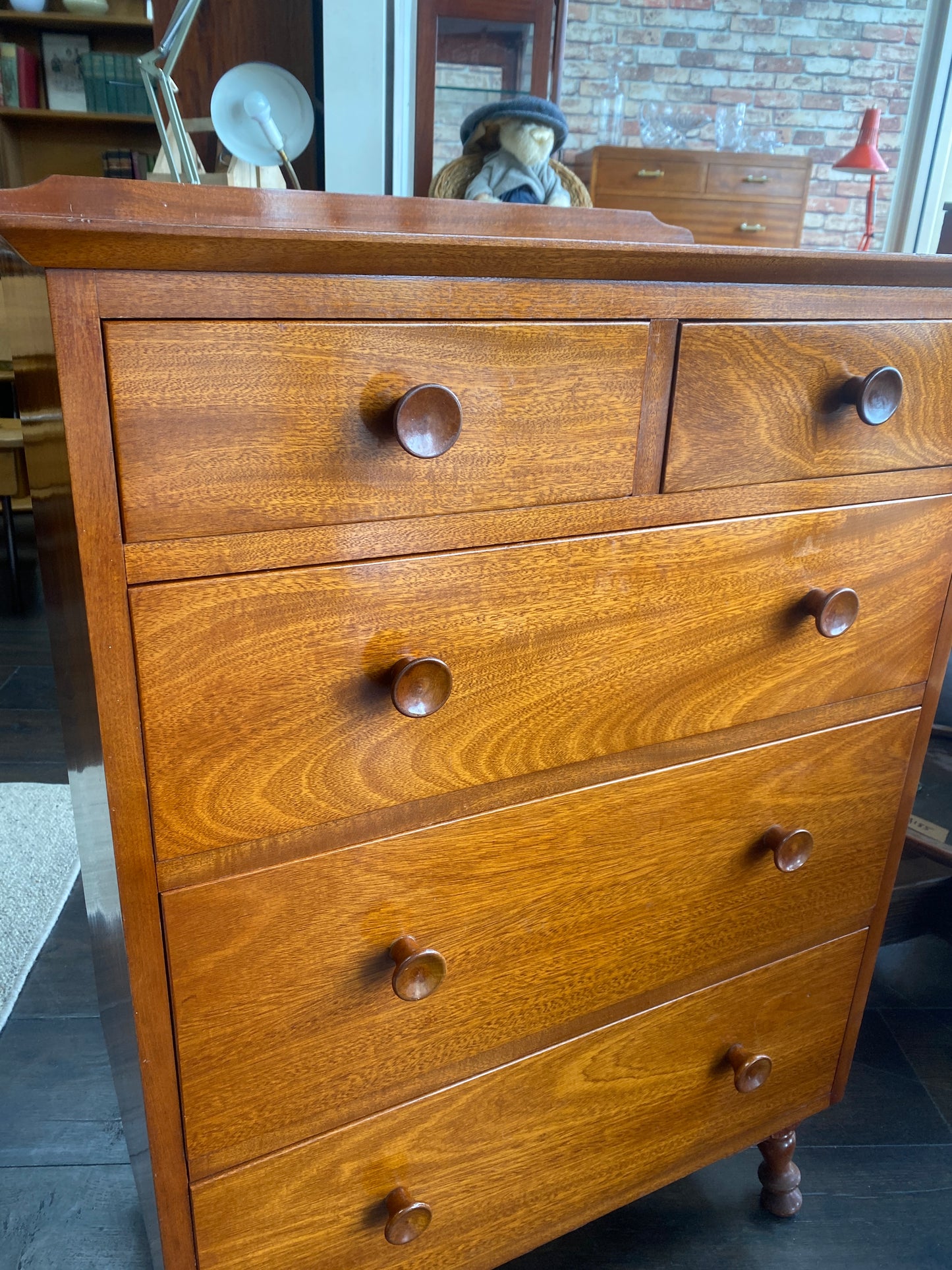 Vintage Mahogany 'Robert Allen' Drawers